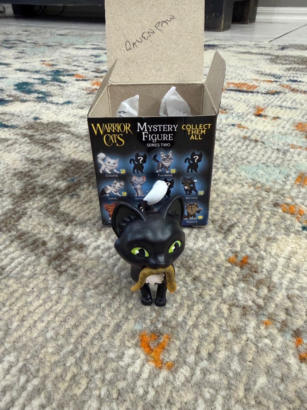 Warrior Cats Series 2 Mystery Figure Ravenpaw Bonkers Toys Figurines